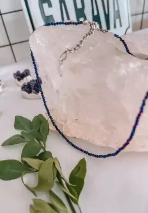 Choker Ametista Boreal