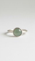 Colar Medalha Lua Labradorita