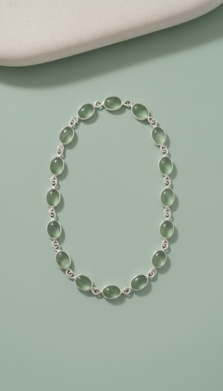 Pulseira prata estrelas delicadas