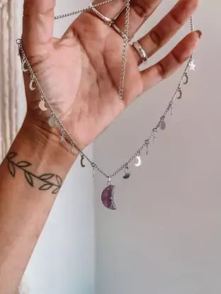 Choker Universo Aço Inox