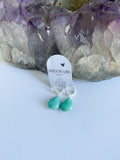 Argolinha Turquoise Prata 925