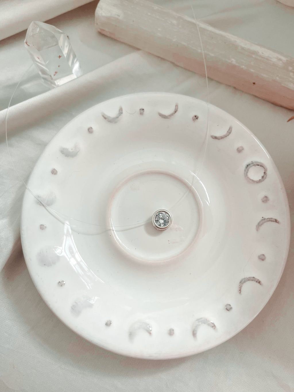 Ponto De Luz Prata 925 Nylon