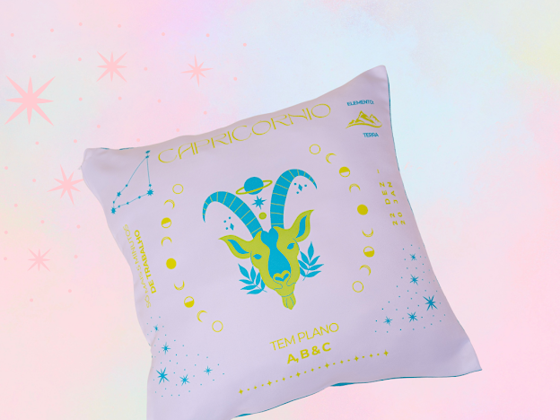Capas De Almofadas Astrologicas(Aquário)