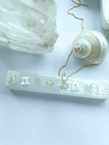 Colar Zodiacal Semijoia 18 K(Aquário)