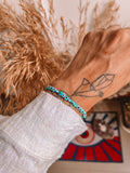 Pulseira Mini Olho Grego Turquesa