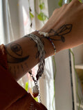 Pulseira Trança Aço Inoxidável