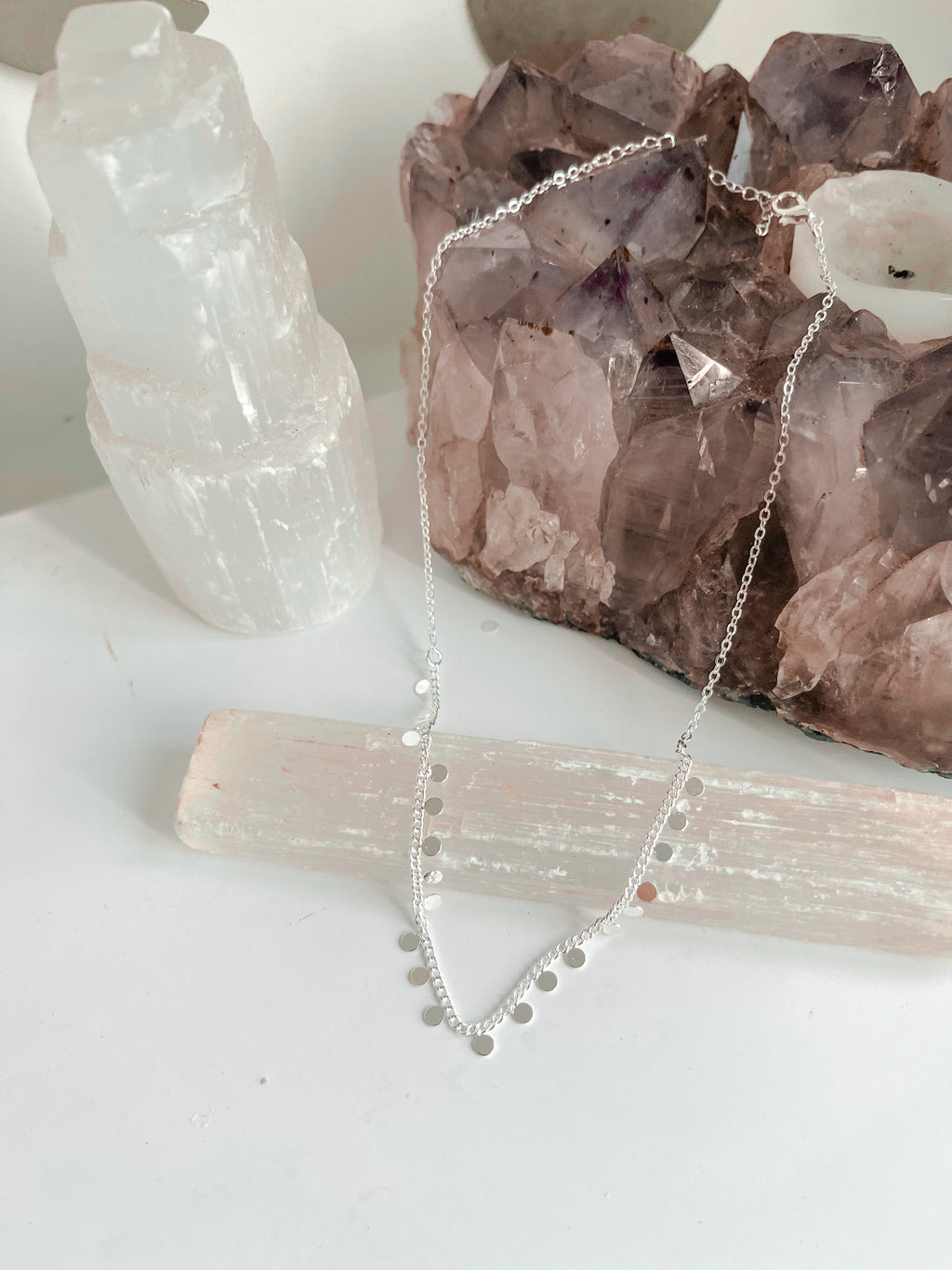 Choker Medalhas Prata 925
