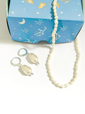 Conjunto Minha Perola Prata 925