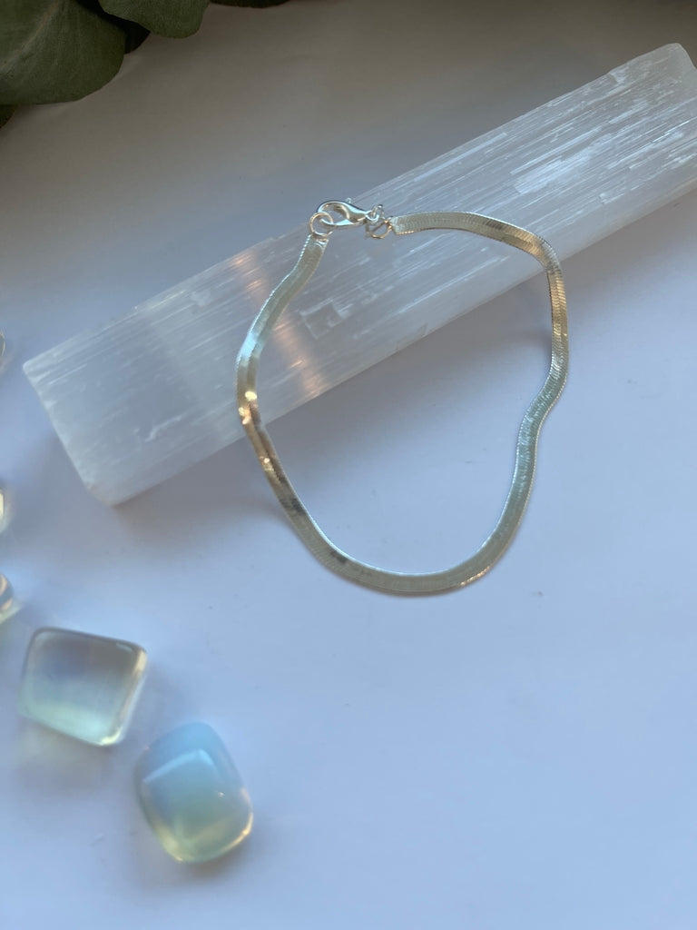 Pulseira Fita Prata 925