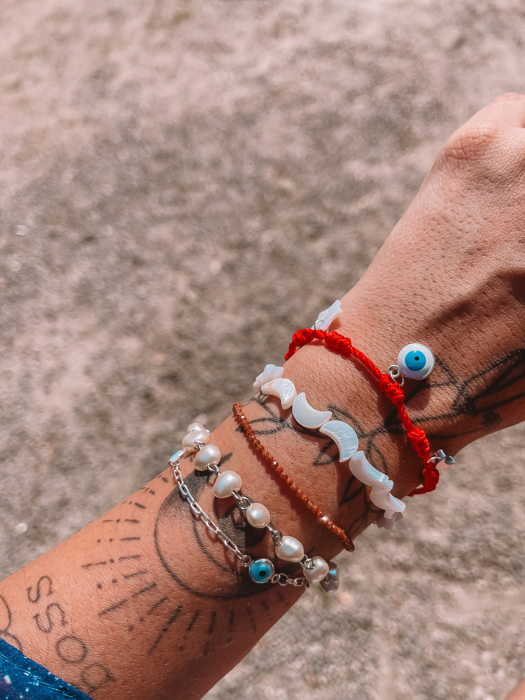 Mix De Pulseiras Ohana Prata 925